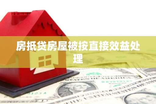 新宾房抵贷房屋被按直接效益处理