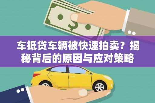 田林车抵贷车辆被快速拍卖？揭秘背后的原因与应对策略