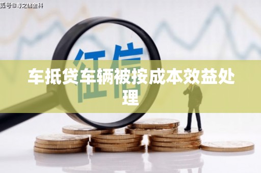 忻城车抵贷车辆被按成本效益处理