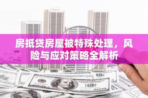 钦南房抵贷房屋被特殊处理，风险与应对策略全解析
