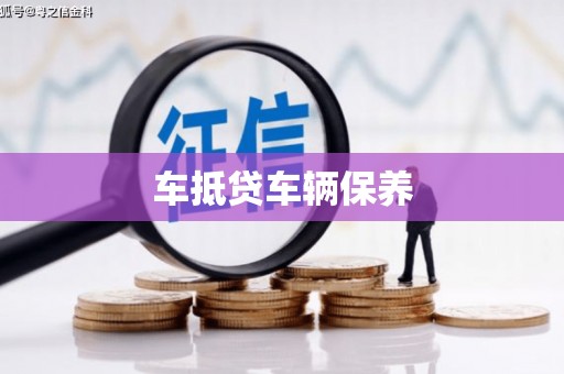 丰原车抵贷车辆保养