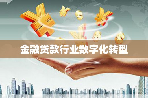 宣恩金融贷款行业数字化转型