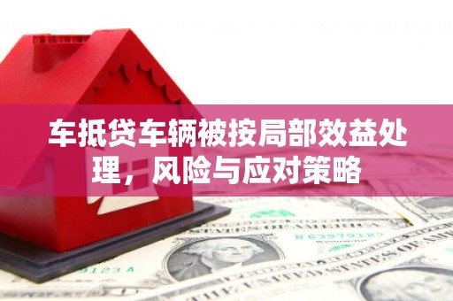 宣恩车抵贷车辆被按局部效益处理，风险与应对策略
