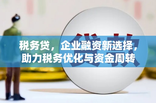 上甘岭税务贷，企业融资新选择，助力税务优化与资金周转