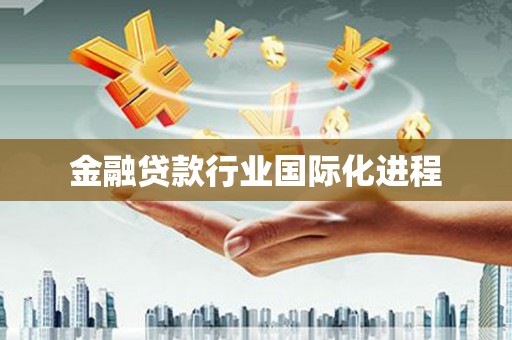 开平金融贷款行业国际化进程