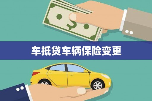 武侯车抵贷车辆保险变更