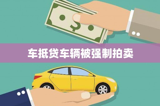 东阿车抵贷车辆被强制拍卖