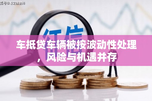 平乐车抵贷车辆被按波动性处理，风险与机遇并存
