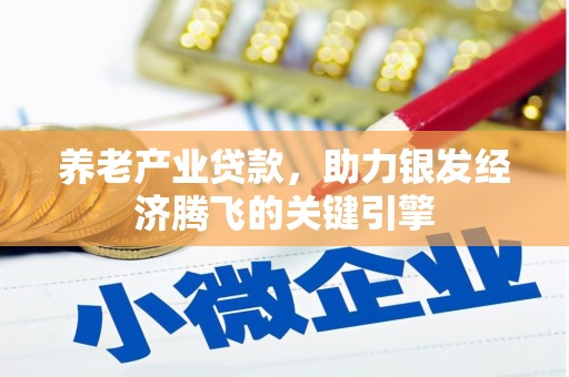 垫江养老产业贷款，助力银发经济腾飞的关键引擎