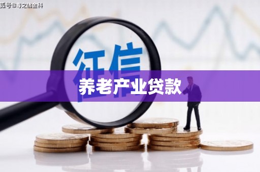 乌海养老产业贷款