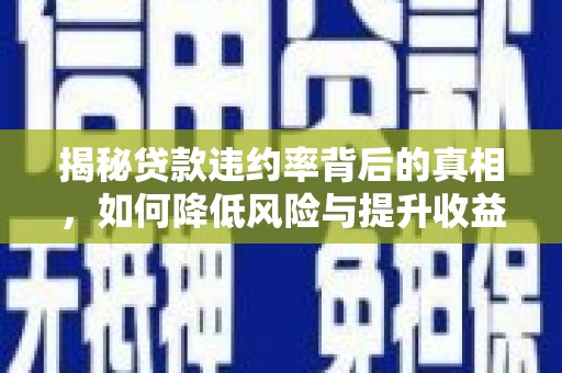 厚街揭秘贷款违约率背后的真相，如何降低风险与提升收益
