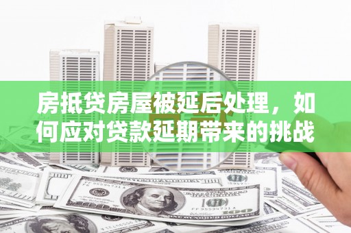 高邮房抵贷房屋被延后处理，如何应对贷款延期带来的挑战？
