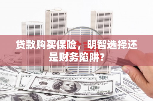 沭阳贷款购买保险，明智选择还是财务陷阱？