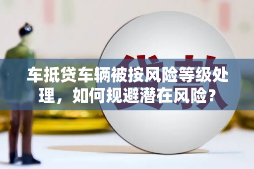 利辛车抵贷车辆被按风险等级处理，如何规避潜在风险？