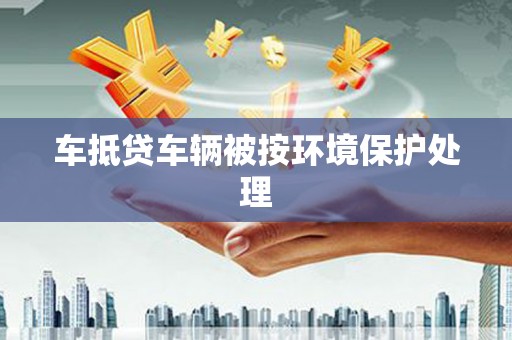 云岩车抵贷车辆被按环境保护处理