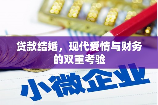 清苑贷款结婚，现代爱情与财务的双重考验