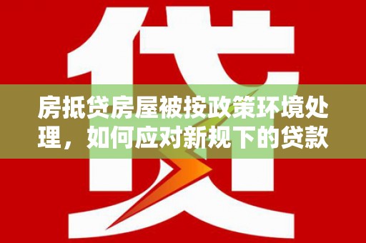 新荣房抵贷房屋被按政策环境处理，如何应对新规下的贷款挑战？