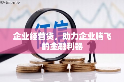 新城企业经营贷，助力企业腾飞的金融利器