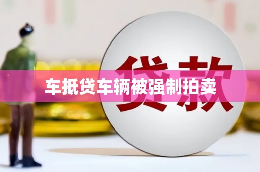 乌丘车抵贷车辆被强制拍卖