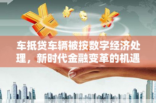 林芝车抵贷车辆被按数字经济处理，新时代金融变革的机遇与挑战