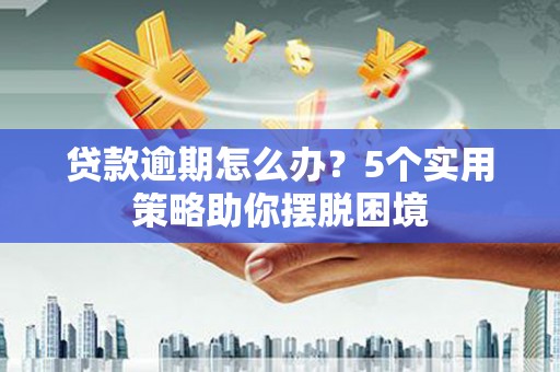 满州贷款逾期怎么办？5个实用策略助你摆脱困境