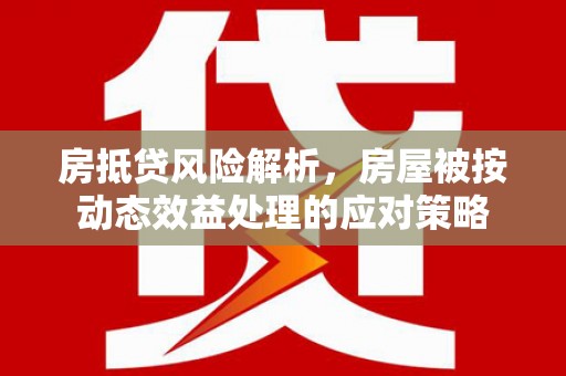 龙南房抵贷风险解析，房屋被按动态效益处理的应对策略