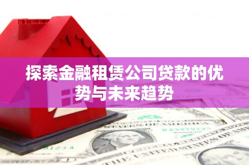 贵池探索金融租赁公司贷款的优势与未来趋势
