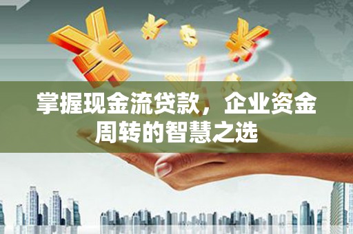 东宝掌握现金流贷款，企业资金周转的智慧之选