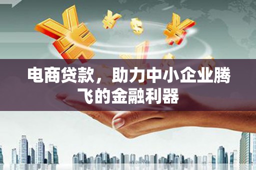 绥德电商贷款，助力中小企业腾飞的金融利器
