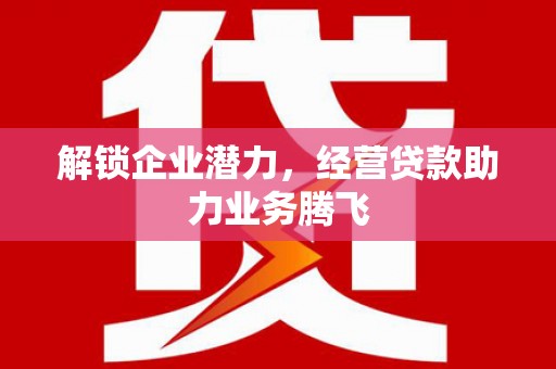 虹口解锁企业潜力，经营贷款助力业务腾飞