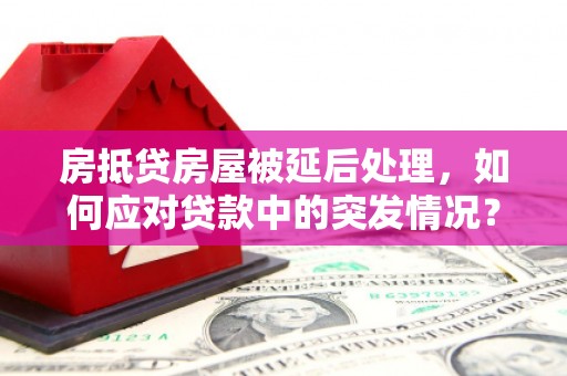 肥西房抵贷房屋被延后处理，如何应对贷款中的突发情况？