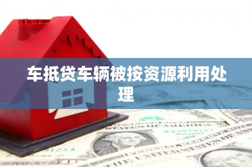 白玉车抵贷车辆被按资源利用处理