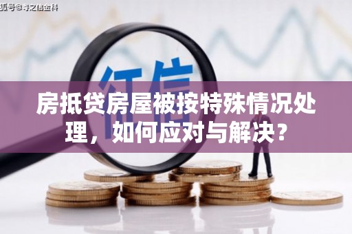 丰滨房抵贷房屋被按特殊情况处理，如何应对与解决？