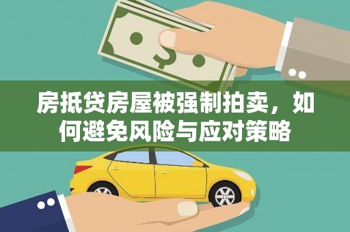 迎江房抵贷房屋被强制拍卖，如何避免风险与应对策略