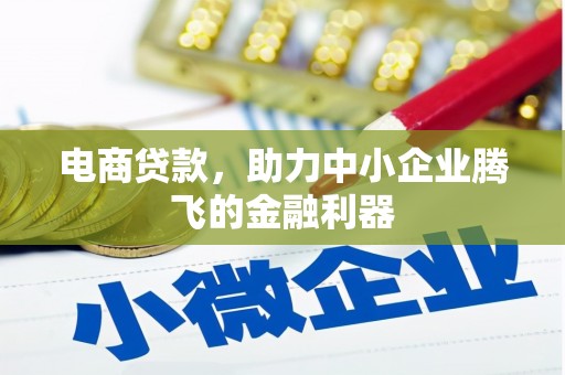 沂南电商贷款，助力中小企业腾飞的金融利器