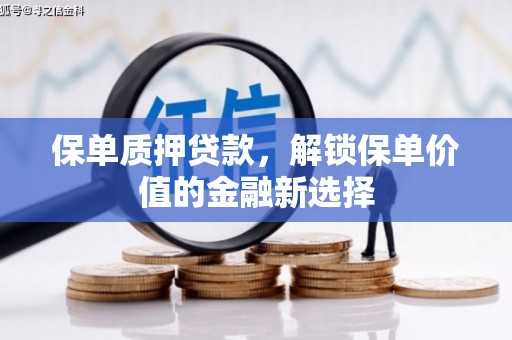 东升保单质押贷款，解锁保单价值的金融新选择