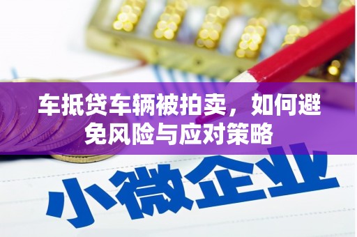 定州车抵贷车辆被拍卖，如何避免风险与应对策略
