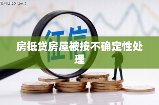 沿河房抵贷房屋被按不确定性处理