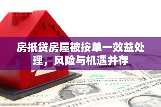 三河房抵贷房屋被按单一效益处理，风险与机遇并存
