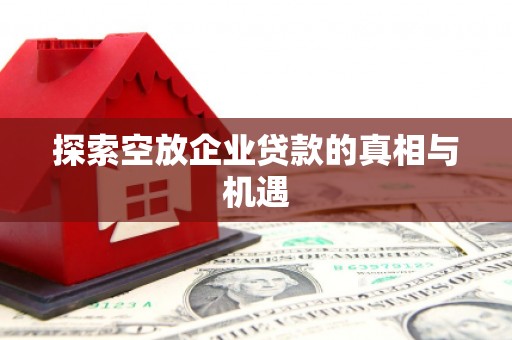 洛浦探索空放企业贷款的真相与机遇
