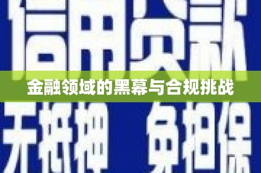 余杭金融领域的黑幕与合规挑战