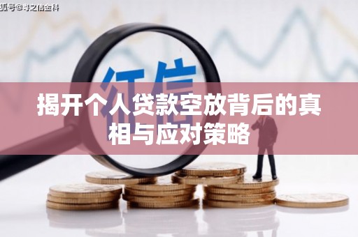 芬园揭开个人贷款空放背后的真相与应对策略