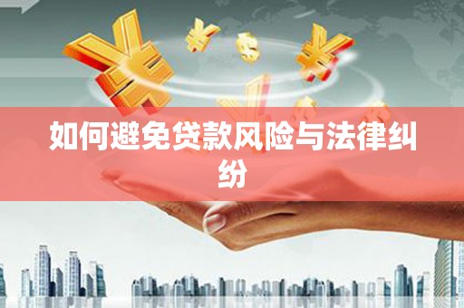 海港如何避免贷款风险与法律纠纷